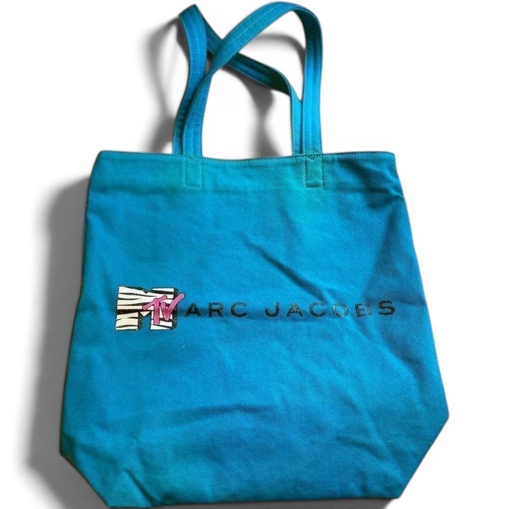 Marc Jacobs MTV Canvas Tote Bag EUC